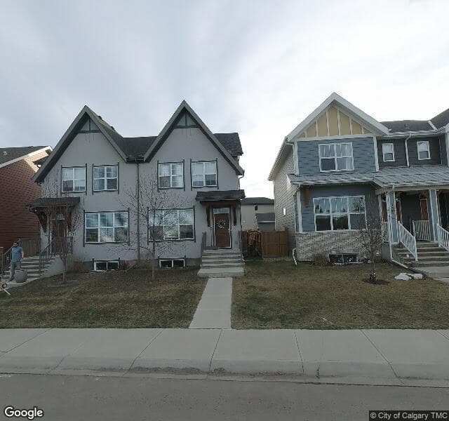 Street view of 135 Masters Square SE, Calgary