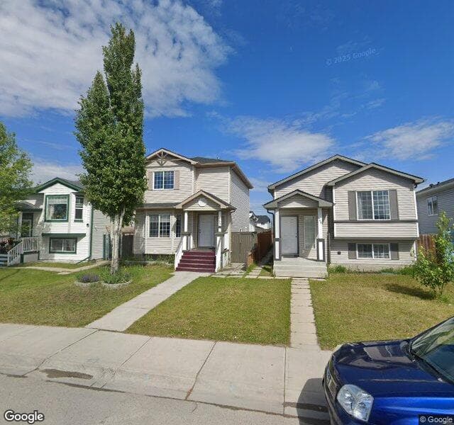 Street view of 437 Martindale Drive NE, Calgary