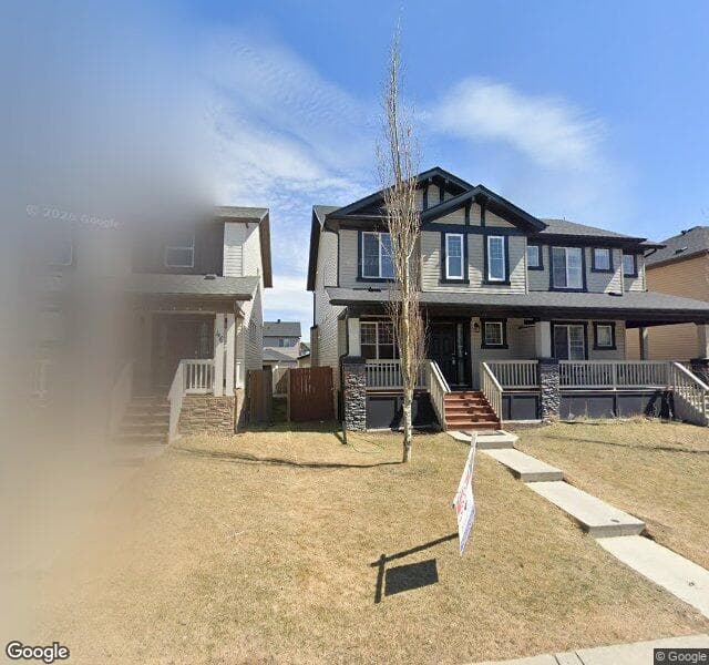 Street view of 50 Skyview Point Green NE, Calgary