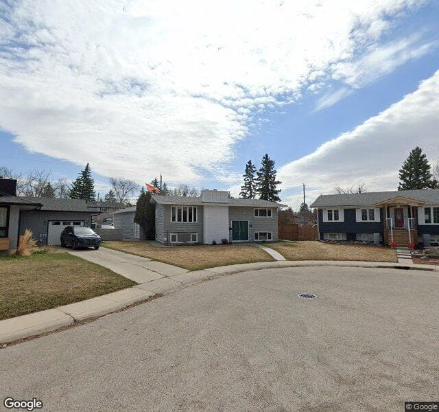 Street view of 639 Woodsworth Road SE, Calgary