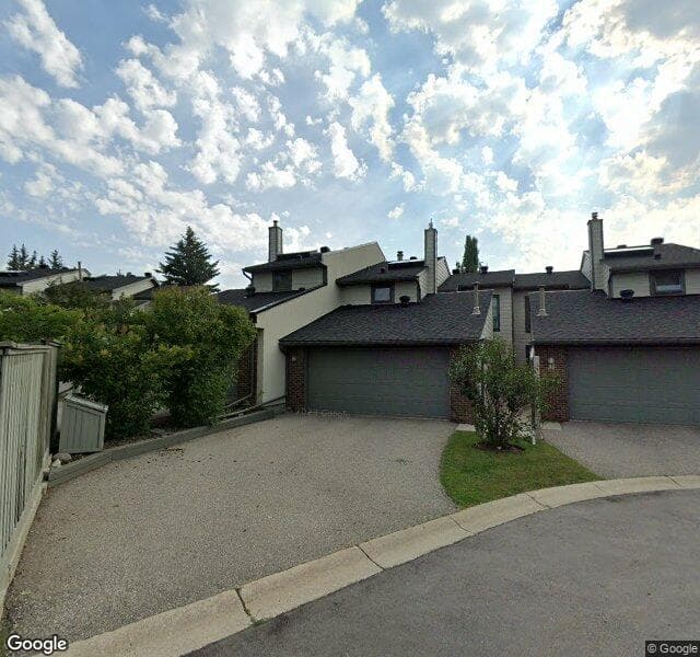 Street view of 3-185 Woodridge Drive SW, Calgary