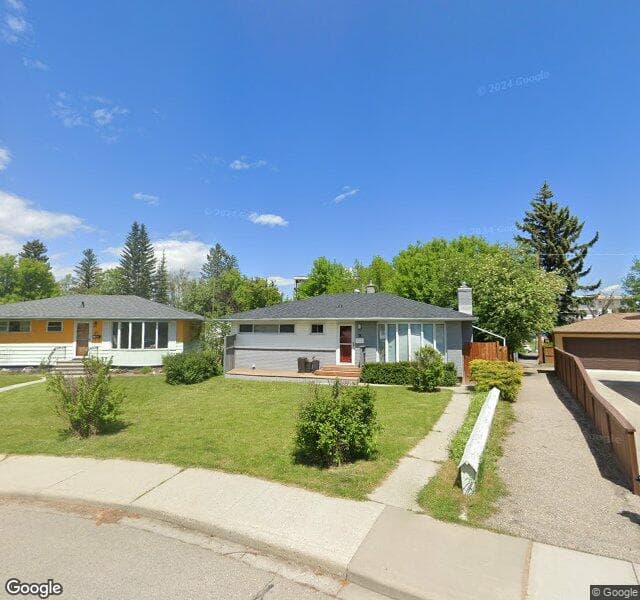 Street view of 14 Malibou Road SW, Calgary