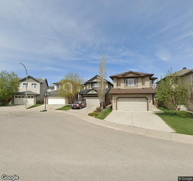 Street view of 28 Tuscany Vista Crescent NW, Calgary