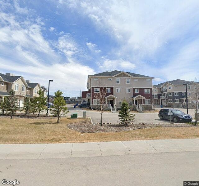 Street view of 107 Skyview Ranch Grove NE, Calgary