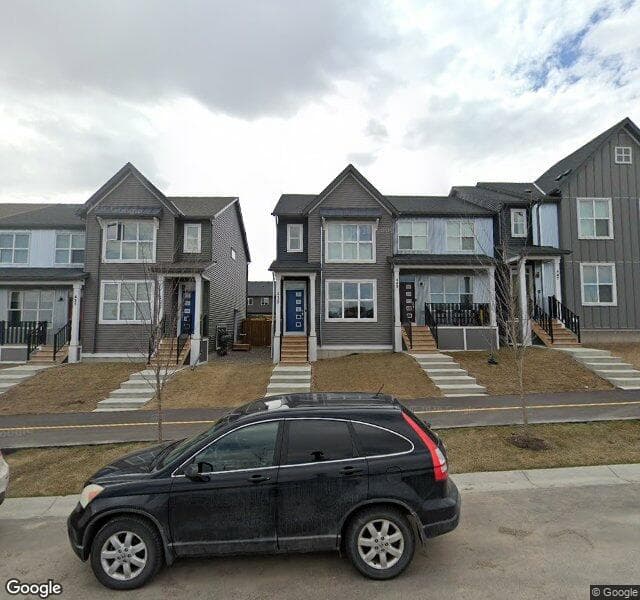 Street view of 439 Livingston Way NE, Calgary