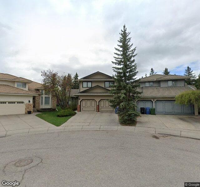Street view of 46 Shawnee Crescent SW, Calgary