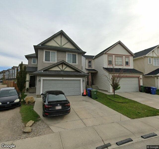 Street view of 207 Copperpond Row SE, Calgary