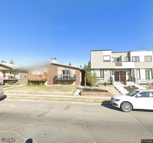 Street view of 2020 5 Avenue NW, Calgary