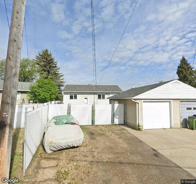 Street view of 10655 149 Street NW, Edmonton