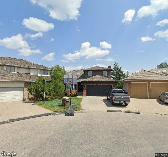 Street view of 76 Canterbury Court SW, Calgary