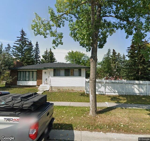 Street view of 732 Brookpark Drive SW, Calgary