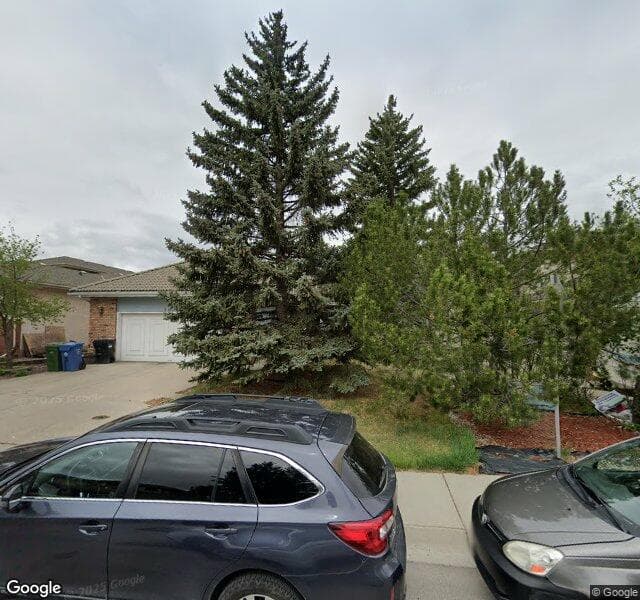 Street view of 844 Shawnee Drive SW, Calgary