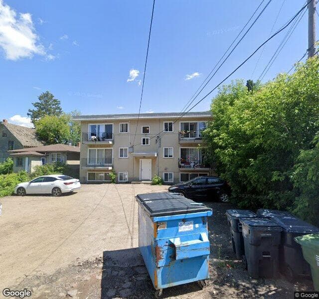 Street view of 204-8518 106 Street NW, Edmonton