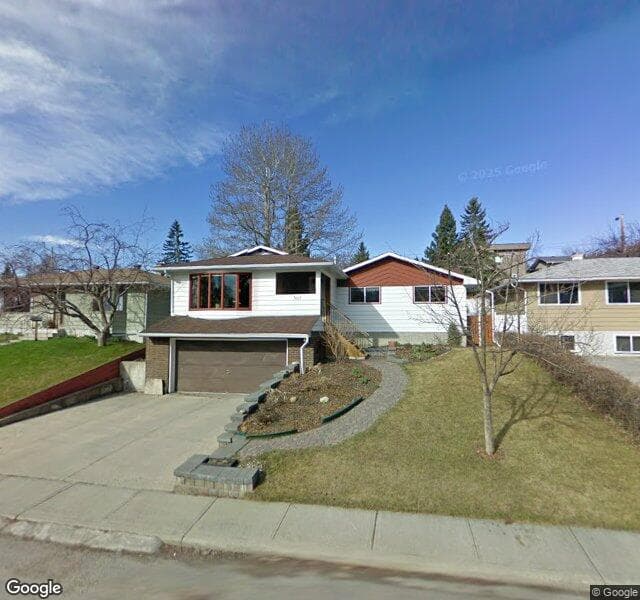 Street view of 3603 Chippendale Drive NW, Calgary