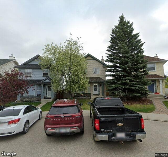 Street view of 64 Bridlewood Crescent SW, Calgary