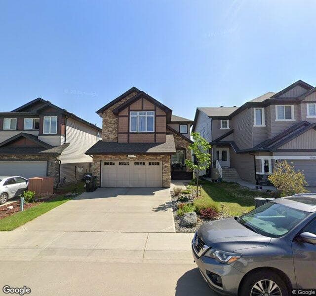 Street view of 17011 43 Street NW, Edmonton