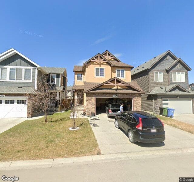 Street view of 51 Skyview Ranch Crescent NE, Calgary