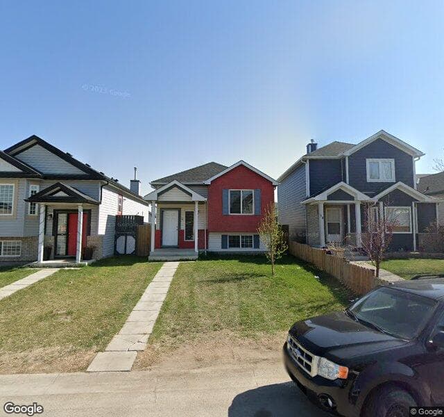 Street view of 6 Saddlemont Crescent NE, Calgary