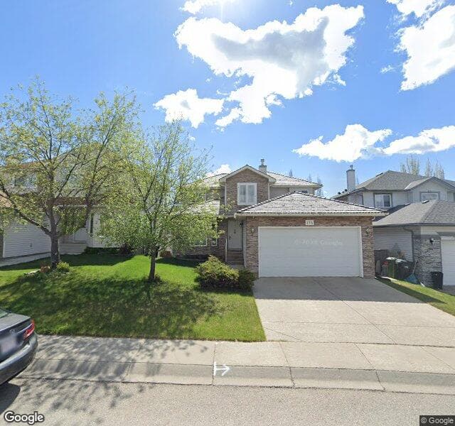 Street view of 175 Rocky Ridge Bay NW, Calgary
