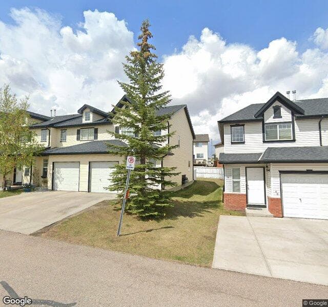 Street view of 46 Covemeadow Manor NE, Calgary
