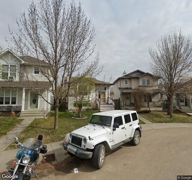 Street view of 1408 Grant Way NW, Edmonton