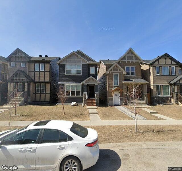 Street view of 293 Skyview Ranch Boulevard NE, Calgary