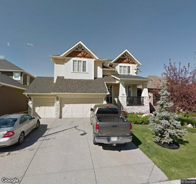 Street view of 18 Aspen Ridge Crescent SW, Calgary