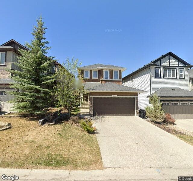 Street view of 180 Sage Valley Circle NW, Calgary