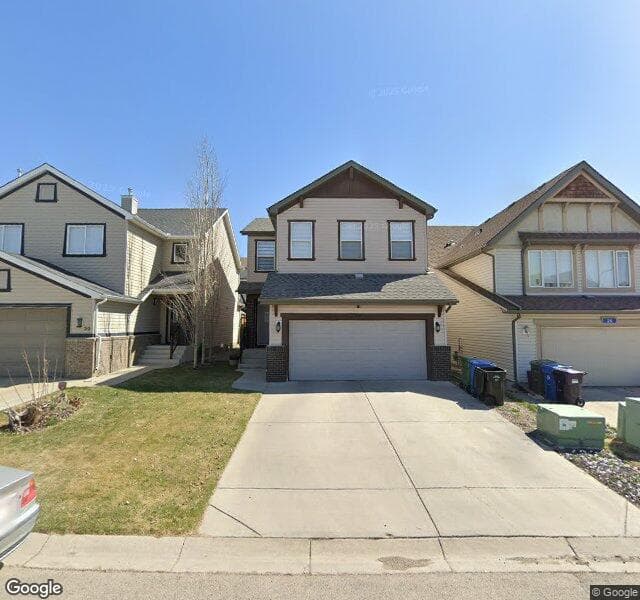 Street view of 28 Evansbrooke Point NW, Calgary