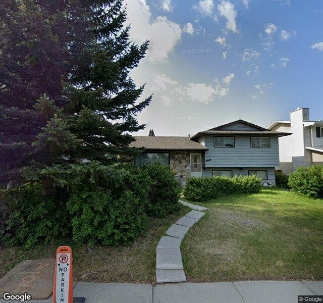 Street view of 4923 Verulum Place NW, Calgary