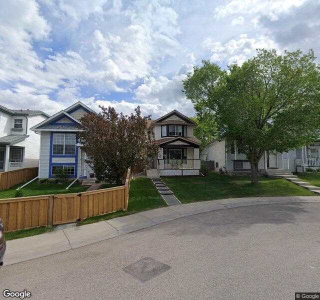 Street view of 246 Hidden Spring Green NW, Calgary