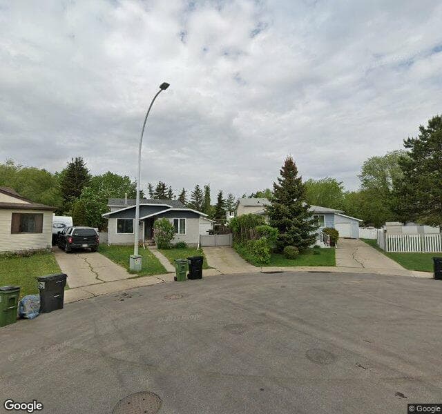 Street view of 9540 178A Avenue NW, Edmonton
