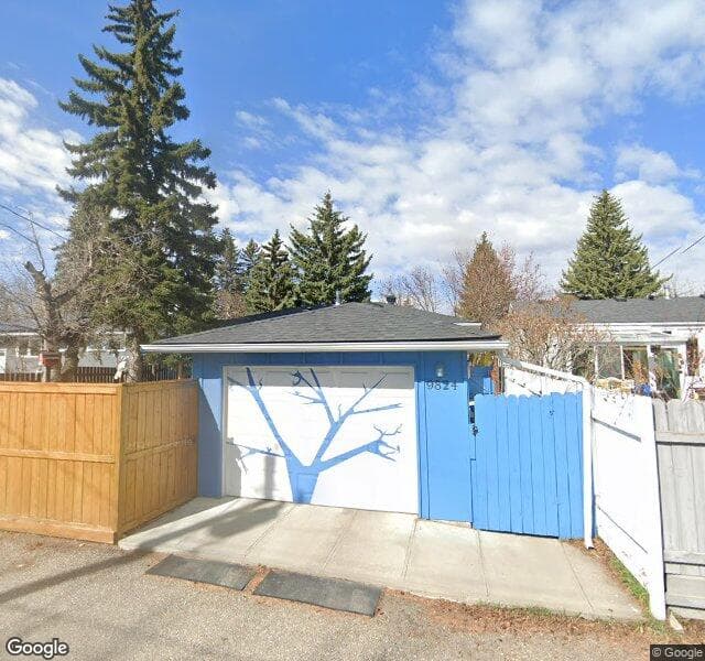 Street view of 9824 Austin Road SE, Calgary