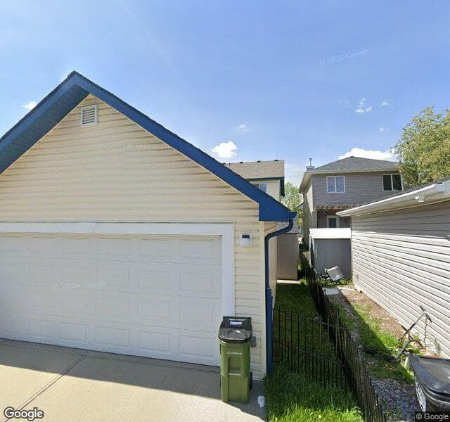 Street view of 16313 57 Street NW, Edmonton