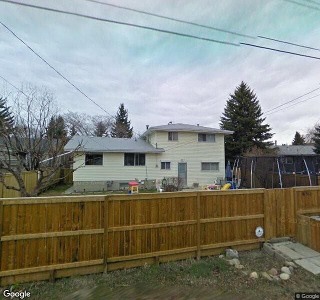 Street view of 6311 Dalmarnock Crescent NW, Calgary