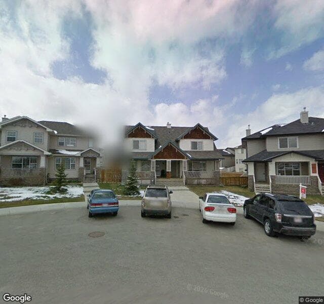 Street view of 118 Panamount Square NW, Calgary