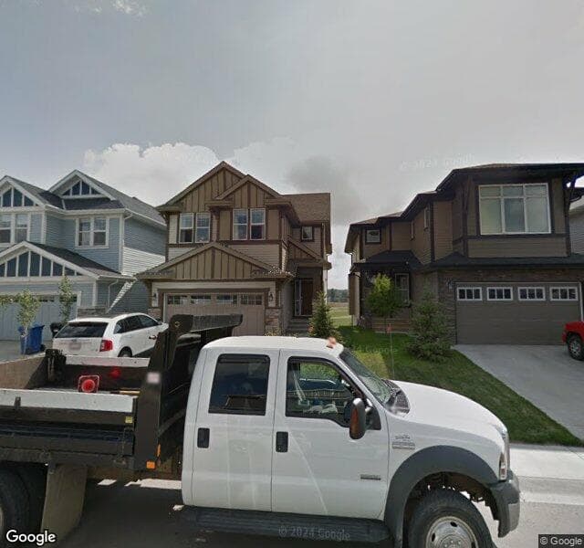Street view of 167 Chaparral Valley Way SE, Calgary