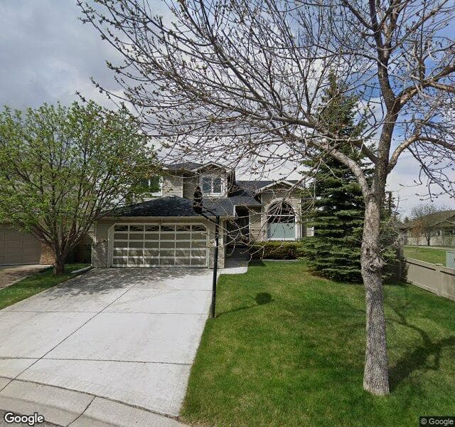 Street view of 259 Hawkstone Close NW, Calgary