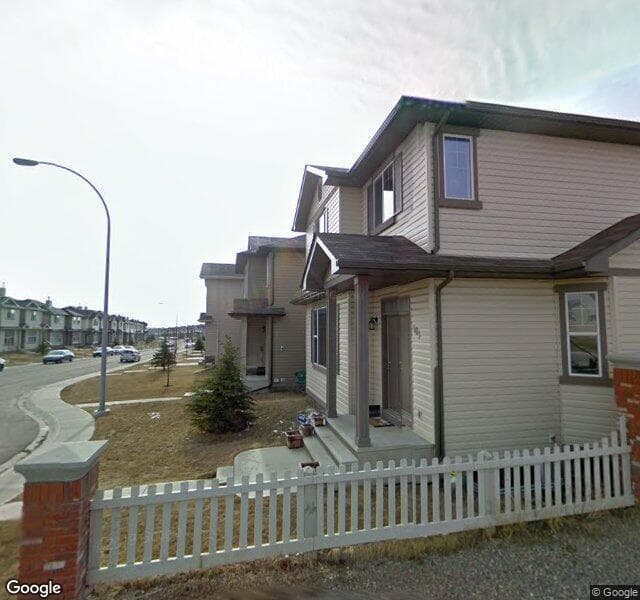 Street view of 99 Covehaven Mews NE, Calgary