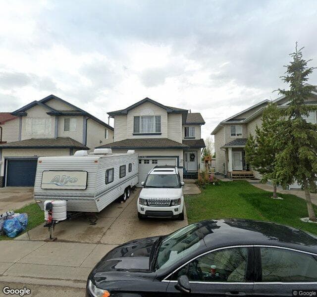 Street view of 17218 88 Street NW, Edmonton