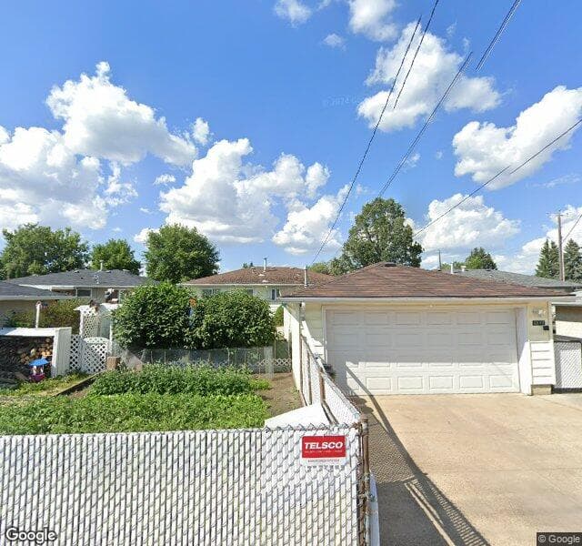 Street view of 6835 83 Avenue NW, Edmonton