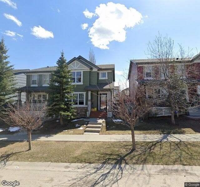 Street view of 1042 Panatella Boulevard NW, Calgary