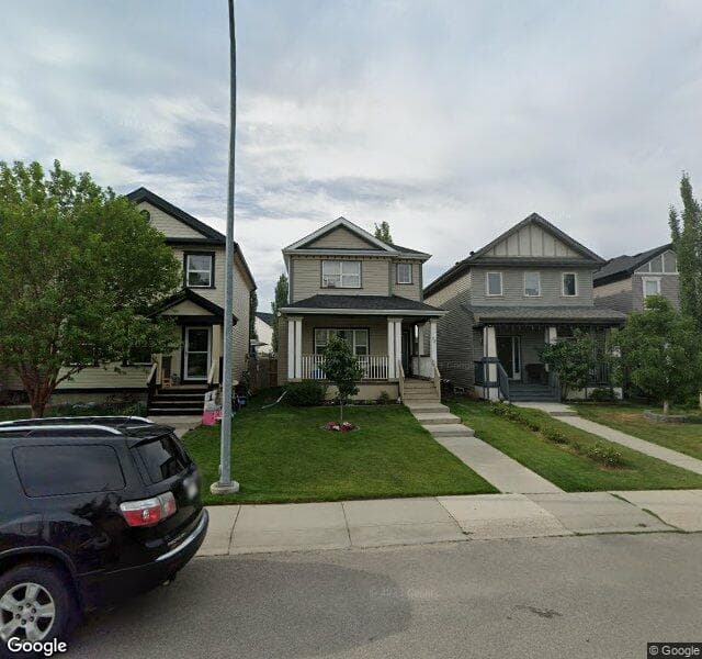 Street view of 72 Copperstone Gardens SE, Calgary
