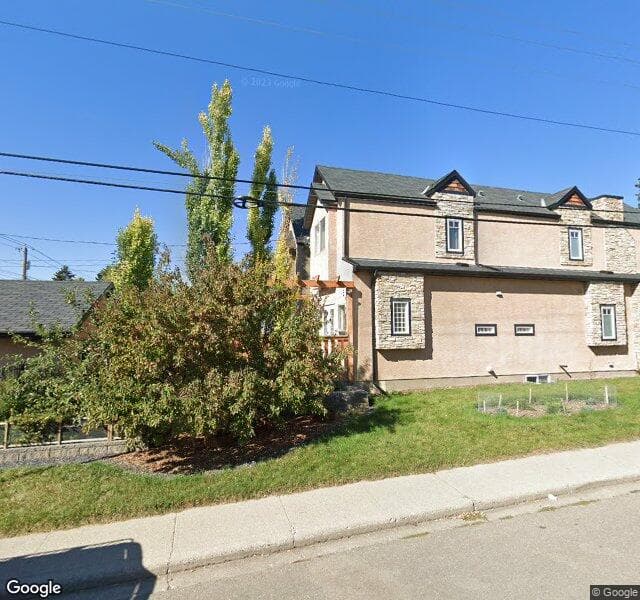 Street view of 1201 18 Avenue NW, Calgary