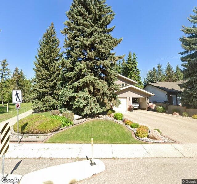 Street view of 162 Wolf Willow Crescent NW, Edmonton