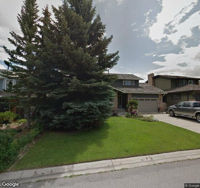 Street view of 256 Canterville Drive SW, Calgary