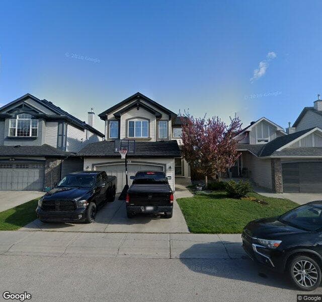 Street view of 16 Brightondale Close SE, Calgary