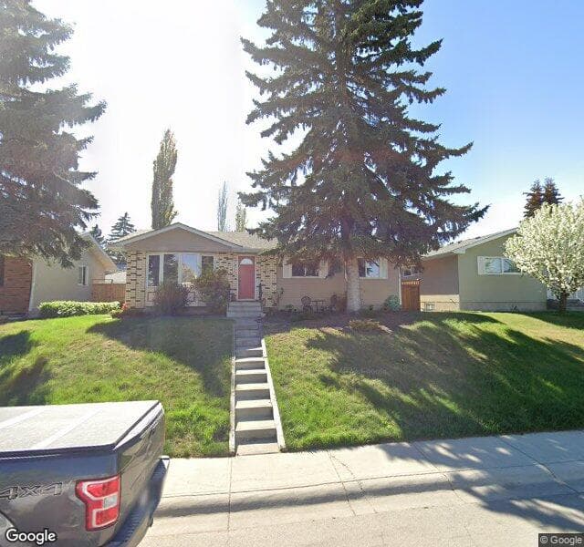 Street view of 7011 5 Street NW, Calgary