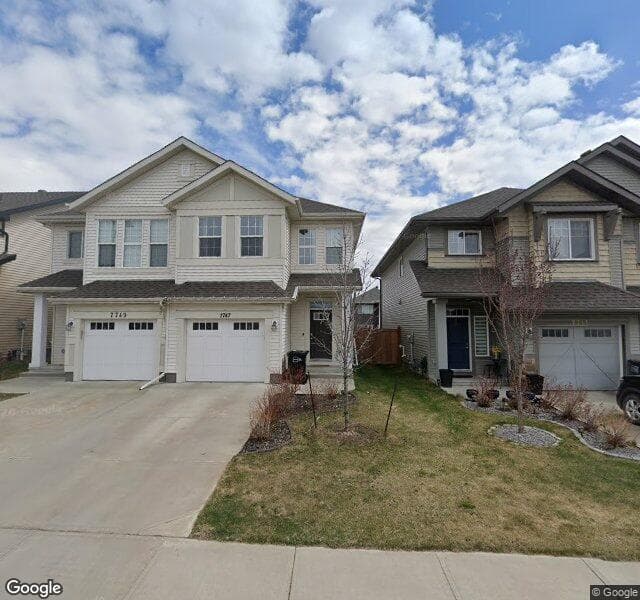 Street view of 7747 Eifert Crescent NW, Edmonton