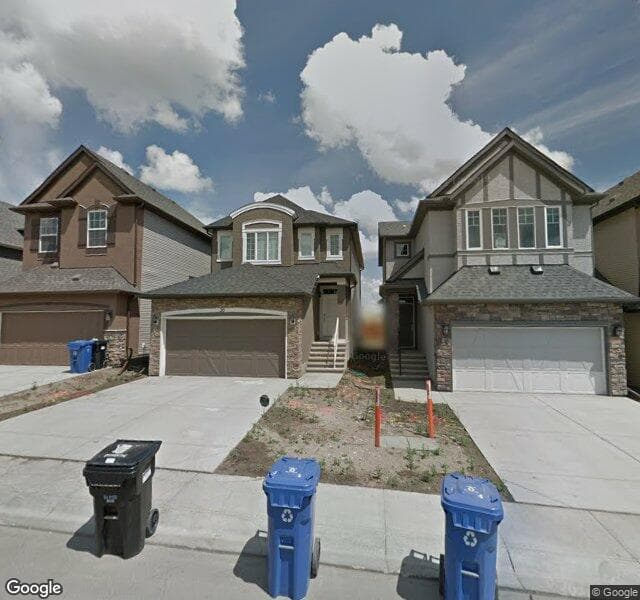 Street view of 26 Cranarch View SE, Calgary
